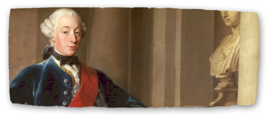 Herzog Carl Eugen, gemalt von Pompeo Batoni